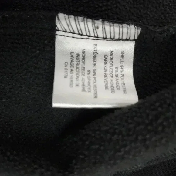 Mitsubishi Fleece Jacket Spring Coat Black  Men‎ - Picture 5 of 5